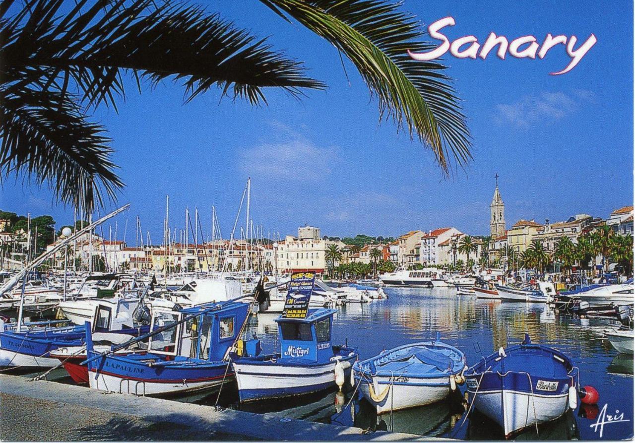 Appartement Cosy A Sanary Plage De Portissol-Climatise-Parking Prive 外观 照片